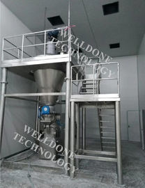 Chemical Powder / Granule Vacuum Agitated Dryer 80% Drying Efficiency