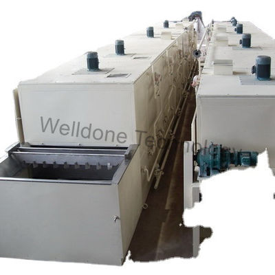multiple temperature zone Conveyor Belt Dryer with electric heater