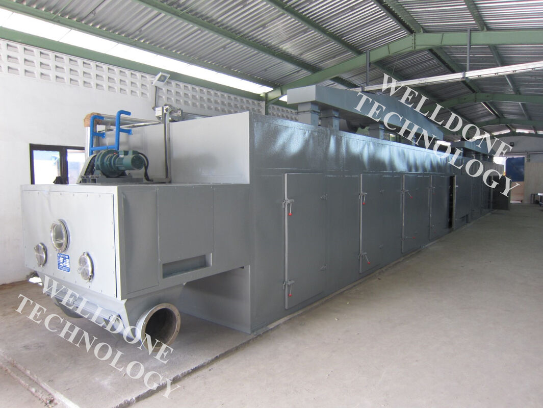 Large Scale Infrared Conveyor Dryer , Adjustable Moving Speed Conveyor