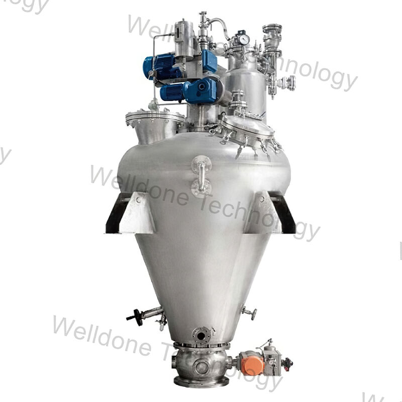 Vacuum Nutsche Filter , Pharmaceutical / Medicine Powder Vacuum Drying