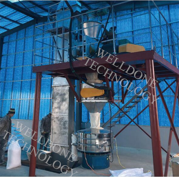 Powder Granulator Machine , Dry Granulation Equipment Large Loading