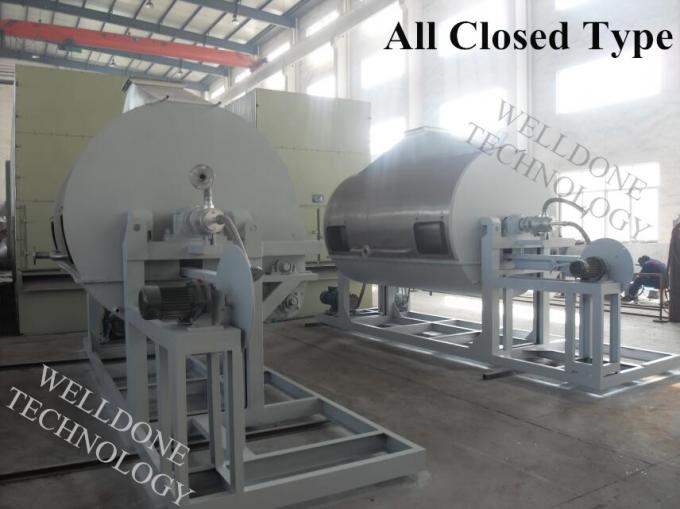 Waste Milk Roller Drum Dryer 85 Drying Efficiency Touch Screen Control