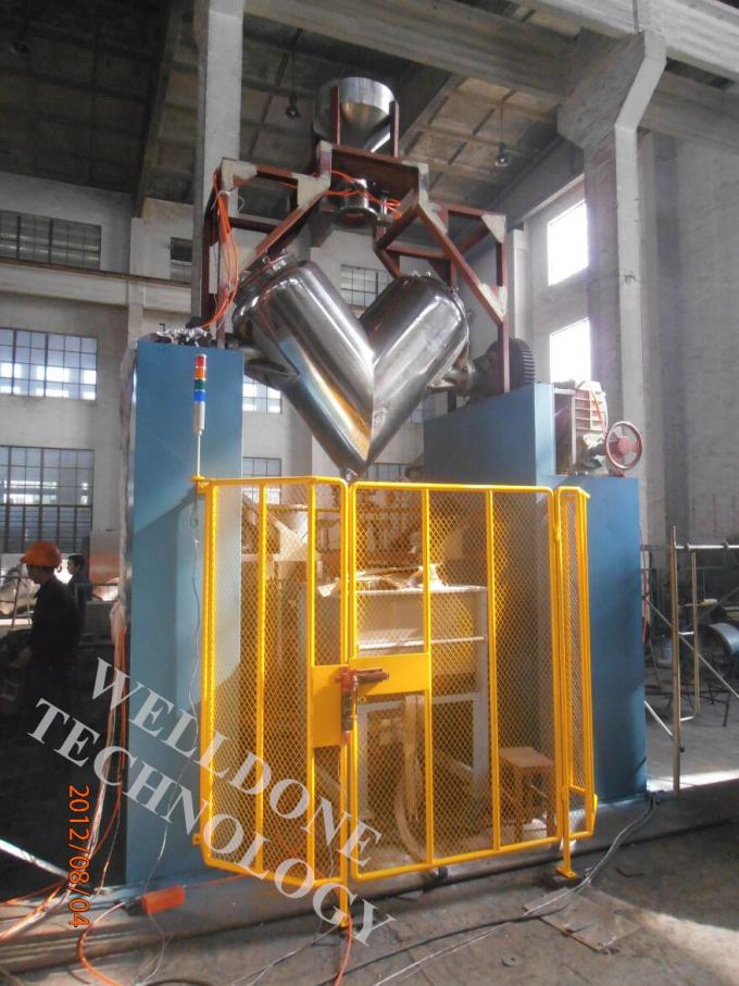 Industrial Powder Blending Machine H 3000Kgs Loading Capacity SUS304