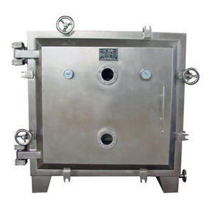 Dehumidifying  Low Noise SUS316L Stainless Steel Vacuum Tray Dryer Oven