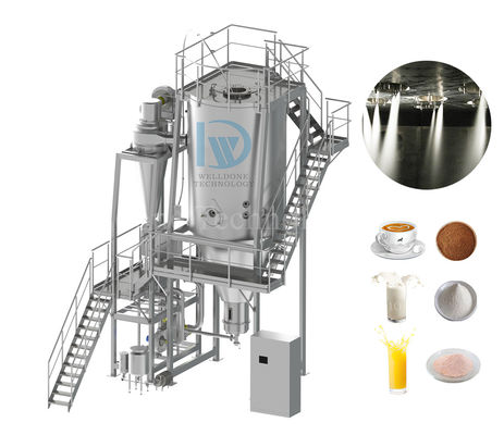 Energy Saving lpg-150 centrifugal atomizer tea spray dryer /chemical fertilizer spray drying machine equipment for food