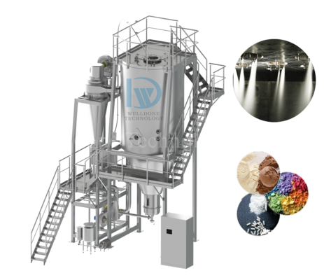 LPG High-Speed Centrifugal Spray Drying Machine Dryer for Food Flavour