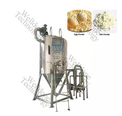 Energy Saving And Environmental Friendly Stainless Steel Drying Tower 5l Spray Drying Machine