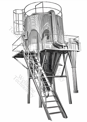Energy Saving and Environmental Friendly High Efficiency Lab Spray Dryer and Spray Drying Machine