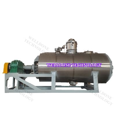 25000L  Titanium Hot Water Low Temperature  Heating Vacuum Paddle Dryer Continuous