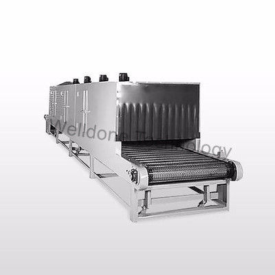 100kg/H Vegetable Dehydrator Hot Air Belt Dryer Machine