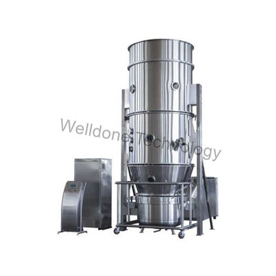 200kg Touch Screen Granules Fluid Bed Dryer Machine
