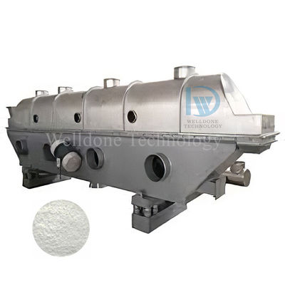 GMP High Efficiency Vibration Linear Vibro Fluidized Bed Dryer 20ton/ fluidized bed drying machine