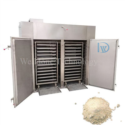 GMP Tray Dryer Industrial / Powder Coating Oven / Coconut Hot Air Circulating Machine