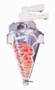Chemical Powder Drying Equipment Single Cone Spiral Belt Vacuum Dryer