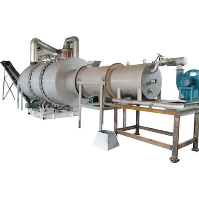 Sawdust Particle Industrial Drying Wood Chips Rotary Drum Dryer Kiln