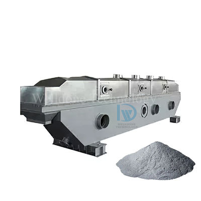 High Quality ISO Certified Electric Vibrating Fluid Bed Dryer Drying Foods Salt Tea Maize Germ Other Ingredients New Condition