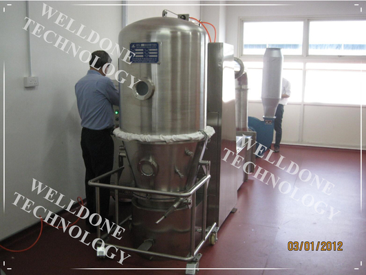SUS304 Industrial Fbd Fluid Bed Dryer Machine Explosion Resistance 50 / 60Hz