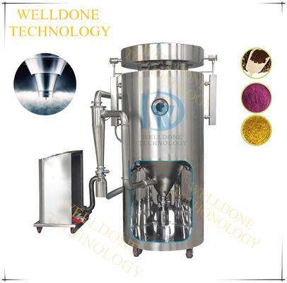 Automatic Lab Spray Dryer with 30~300℃ Air Inlet Temperature Control and 1kg/h Evaporation Capacity