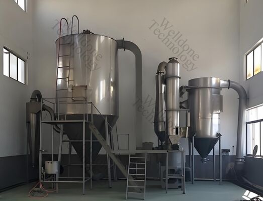 Environmental Friendly And Food Standard Spray Dryer For Egg Powder With 10000kg Per Day