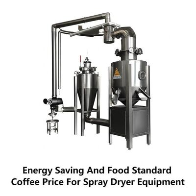 Energy Saving And Food Standard  Coffee Price For Spray Dryer Equipment
