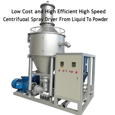 In Low Cost and High Efficient High Speed Centrifugal Spray Dryer From Liquid To Powder