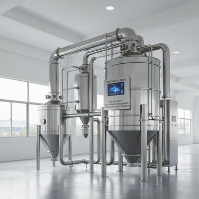 Customized Made and In Big Discount Less Energy Consumption Spray Dryer Process Shorter