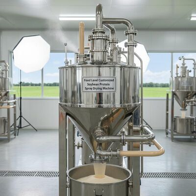 Food Level Customized Made Soybean Protein Spray Drying Machine