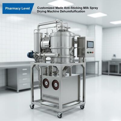 Pharmacy Level and Customized Made Anti Sticking Milk Spray Drying Machine Dehumidification