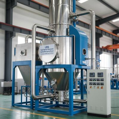 Customized Made and High Efficient LPG High Speed Atomizer Sodium Silicate Spray Dryer