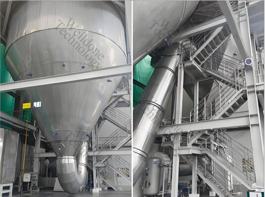 Energy Saving and Environmental Friendly Automatic Soy Protein Powder Spray Drying Equipment
