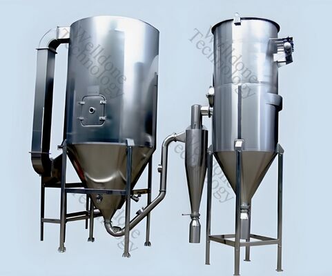 Pharmacy Level Customized Made LPG Model Spray Dryer with 70% Drying Efficiency