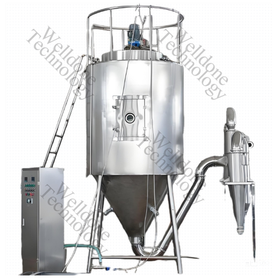 Food Standard Environmental Friendly High Efficiency Spray Drying Machine for Milk Powder Production