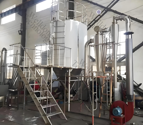 Food Level Customized Made Spray Drying Machine for Tomato Powder and Food-Grade SUS316L