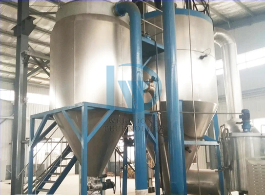 Food Level Customized Made Spray Dryer Machine with 70% Drying Efficiency for Gum Arabic
