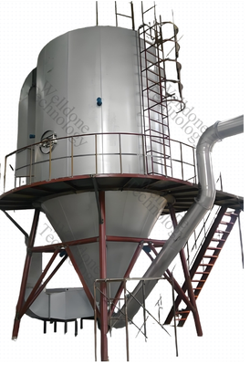 Customized Made and In Low Cost / In Big Discount GMP Spray Drying Machine with 120-350℃ Drying Temperature