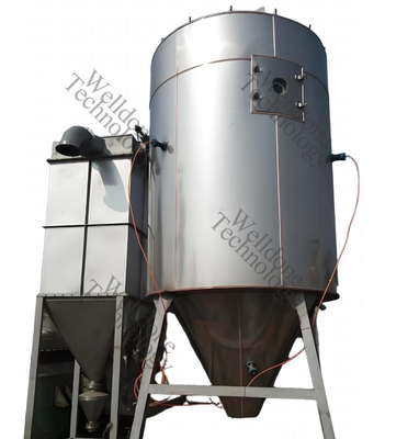 Pharmacy Level and Customized Made SUS316L Detergent Powder Drying Spray Tower Machine