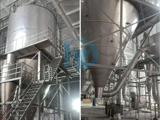 In Low Cost and High Efficient SUS316L Spray Drying Machine for Coffee Powder Production