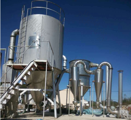 Customized Made and Food Grade SUS316L LPG Centrifugal Spray Dryer with 70% Drying Efficiency