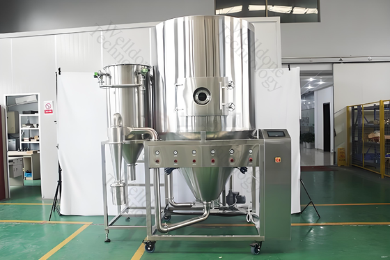In Low Cost and High Efficient Spray Dryer 100 Kg/hr for Polyaluminium Chloride