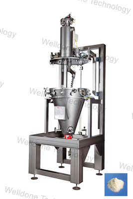 Dextrin Energy Saving Vacuum Agitated Dryer Cone Shape Steam Heating