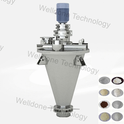 Chemical Powder / Granule Vacuum Agitated Dryer 80% Drying Efficiency
