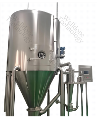 High Efficiency SUS316L Spray Dryer with 70% Drying Efficiency and 5KGS/H-10000KGS/H Loading Capacity