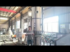 FL-150 Fluid bed dryer granulator testing and delivery video