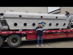 ZLG Series Zinc Sulfate Fluid Bed Dryer Touch Screen Control 5 . 5 - 155KW