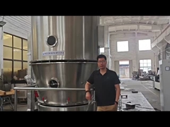 GFG Series Fludised Bed Dryer , Diced Sweet Potato Fluid Bed Equipment