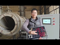 HZG Series Rotary Kiln Dryer Low Temperature Working Electric Heating