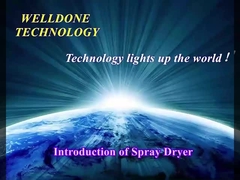 Industrial Spray Drying Machine 380V SUS316L 55KW Gas/Diesel