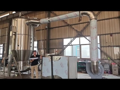 GFG Series Fludised Bed Dryer , Diced Sweet Potato Fluid Bed Equipment