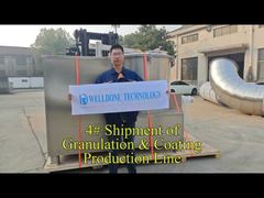 4# Shipment of Granulation & Coating Production Line