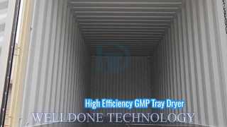 Video of GMP Hot Air Tray Dryer Ove